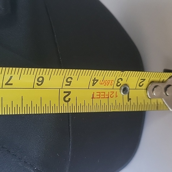 Fergie Black Platform Heel Bow Accent Peep Toe Slingback Size 8.5 Women's - Picture 13 of 13